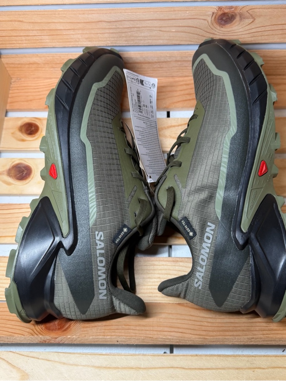 Salomon Alphacross 5 GORE-TEX Trail Running Shoes [L47310300] Men’s Sz 10 US NWT - Picture 3 of 9